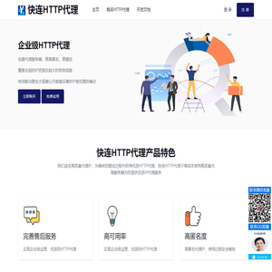 快连HTTP代理-不限量、短效、高匿HTTP代理服务提供商-算优网络